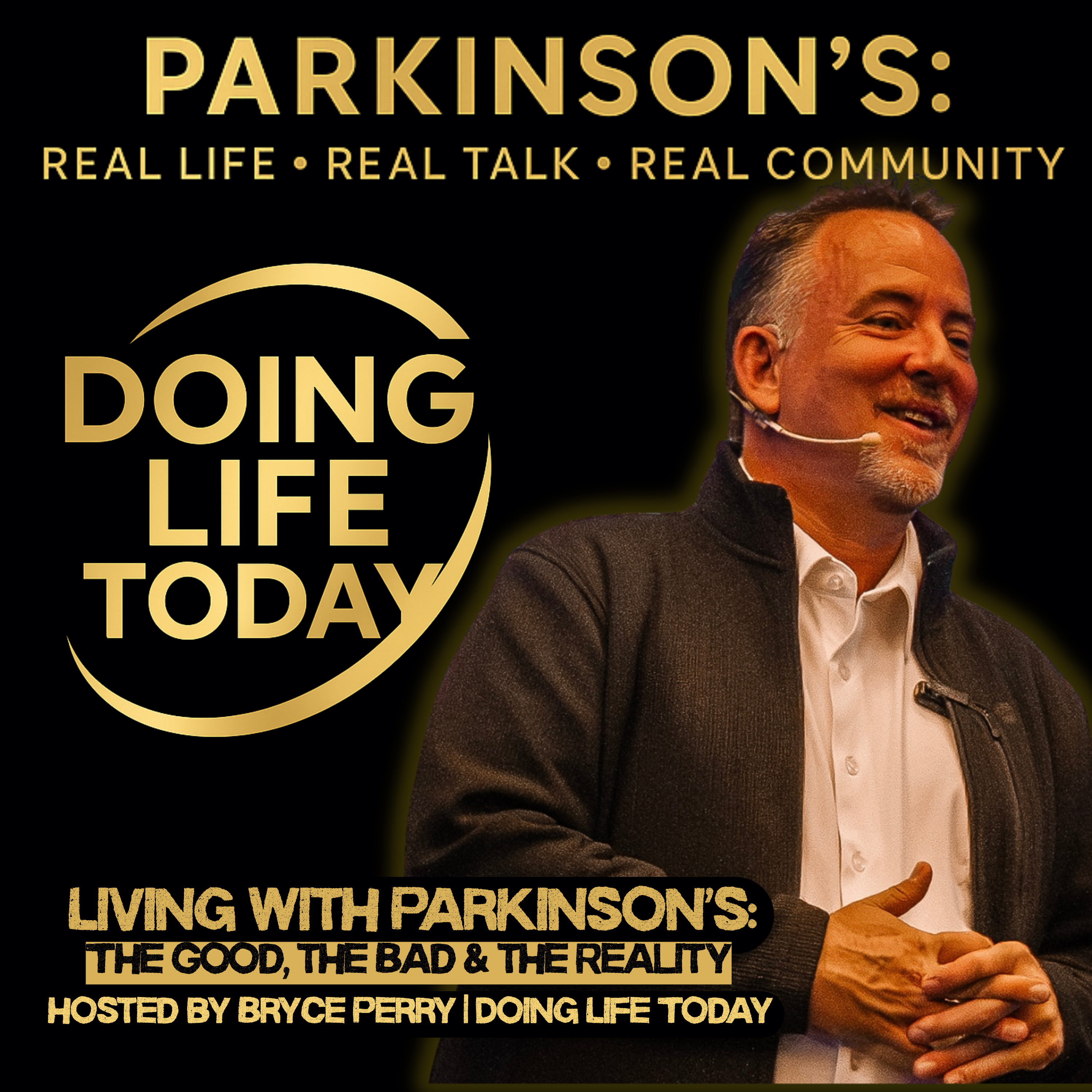 Living with Parkinson's podcast cover art